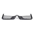 Load image into Gallery viewer, Anderson Composites 2024 Ford Mustang Dark Horse Carbon Fiber Front Bumper Inserts - Side View