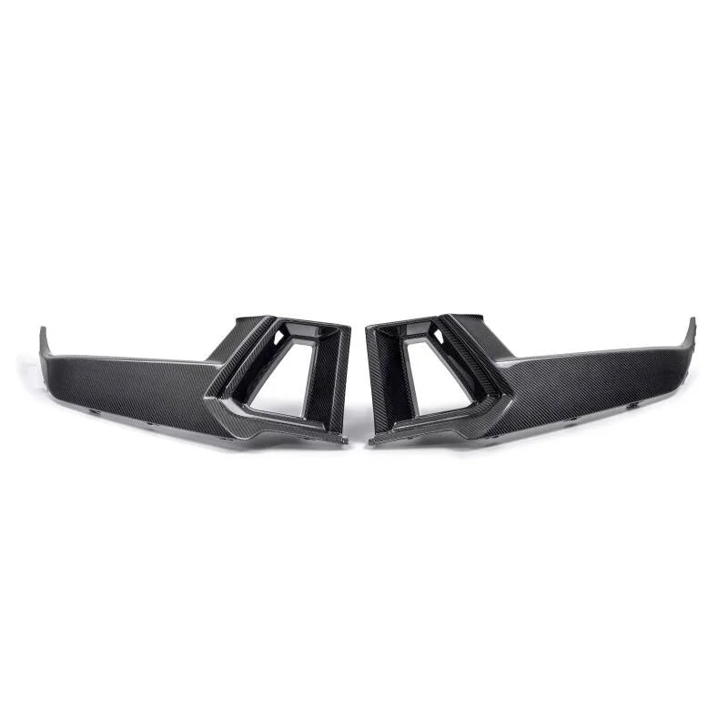 Anderson Composites 2024 Ford Mustang Dark Horse Carbon Fiber Headlight Surround - Side View