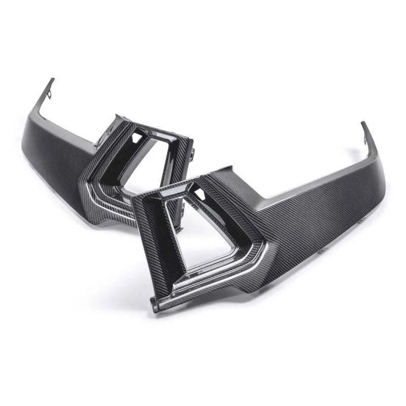 Anderson Composites 2024 Ford Mustang Dark Horse Carbon Fiber Headlight Surround - Installation View