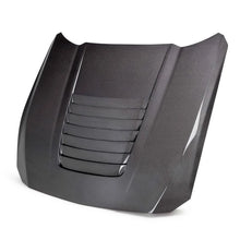 Load image into Gallery viewer, Anderson Composites 2024 Ford Mustang S650 Double-Sided Carbon Fiber Hood - Main Product View