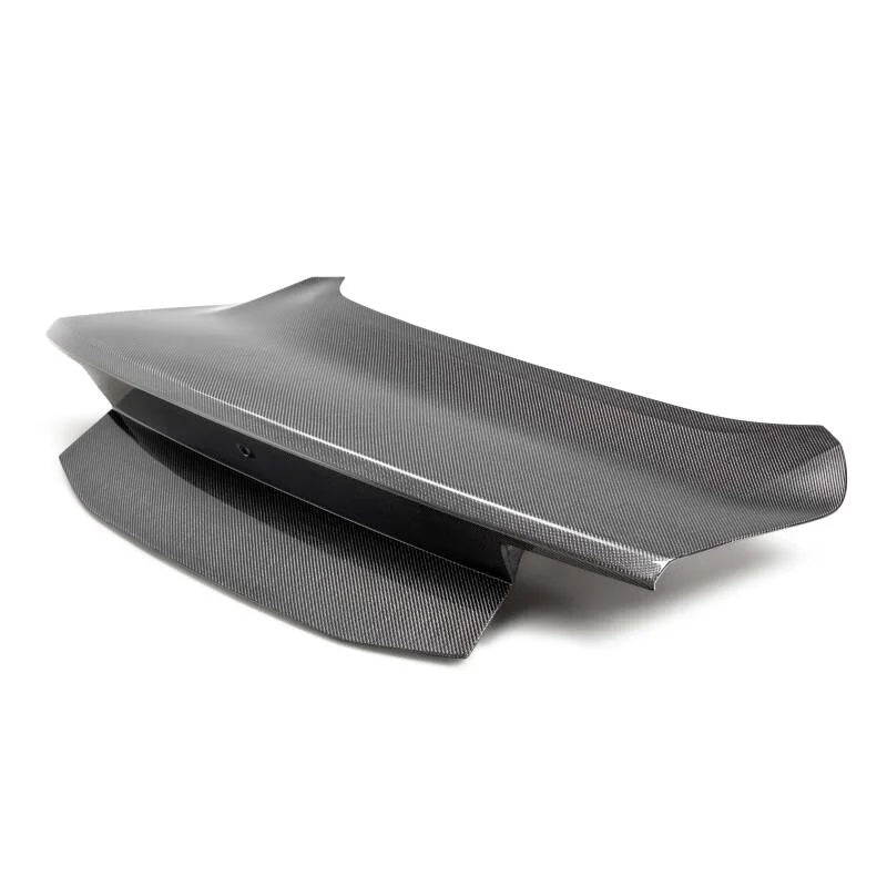 Anderson Composites 2024 Ford Mustang Type-AO Double Sided Carbon Fiber 1-Piece Decklid - Side View