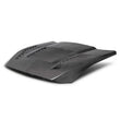 Load image into Gallery viewer, Anderson Composites 2024 Ford Mustang Type-GT4 Double-Sided Carbon Fiber Hood - Side View
