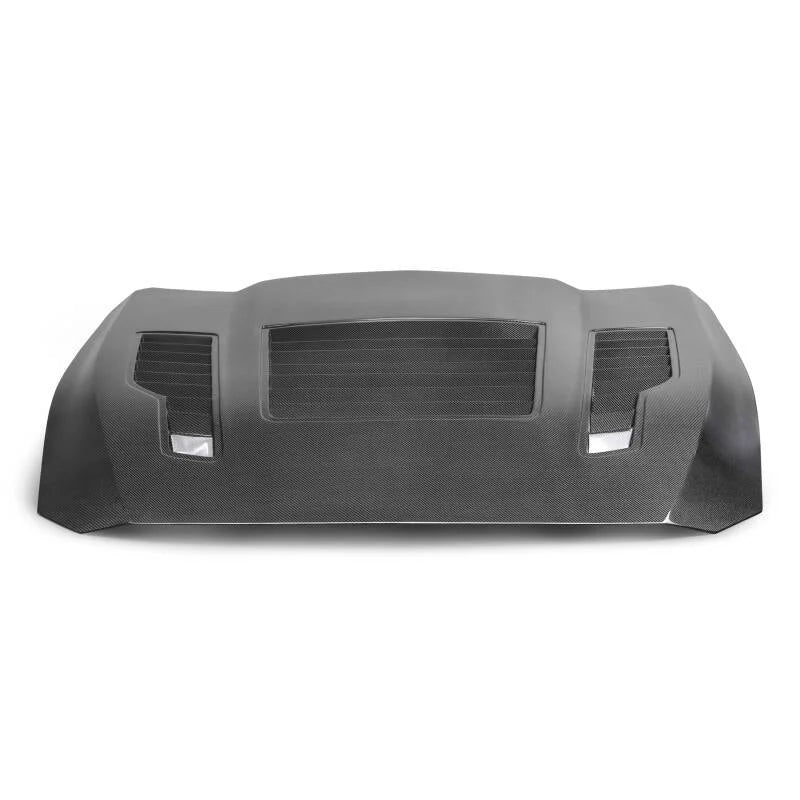 Anderson Composites 2024 Ford Mustang Type-GT4 Double-Sided Carbon Fiber Hood - Additional View 6