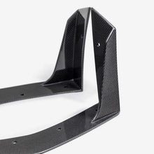 Load image into Gallery viewer, Anderson Composites 2024 Ford Mustang Type-GT5 Carbon Fiber Front Splitter Wickers - Side View