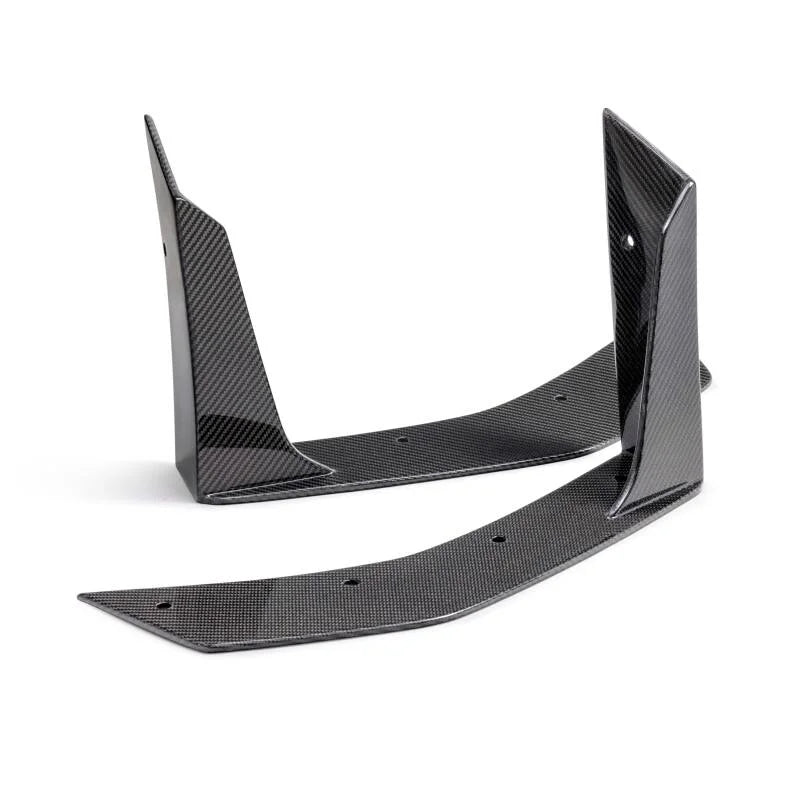 Anderson Composites 2024 Ford Mustang Type-GT5 Carbon Fiber Front Splitter Wickers - Additional View 5