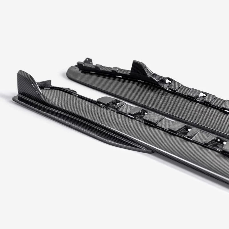 Anderson Composites 2024 Ford Mustang Type-GT5 Carbon Fiber Side Rocker Panel Splitter - Additional View 6