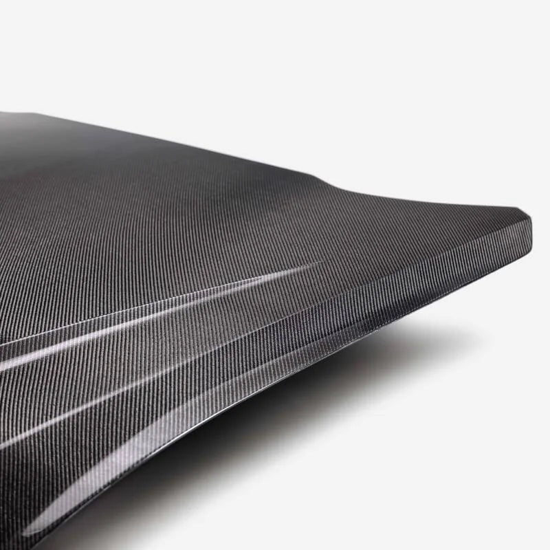 Anderson Composites 2024 Ford Mustang Type-GTD Double Sided Carbon Fiber Hood - Main Product View