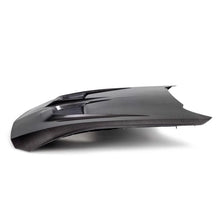 Load image into Gallery viewer, Anderson Composites 2024 Ford Mustang Type-GTD Double Sided Carbon Fiber Hood - Back View
