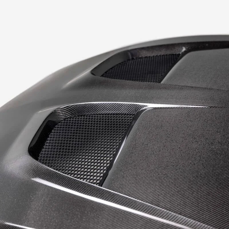 Anderson Composites 2024 Ford Mustang Type-GTD Double Sided Carbon Fiber Hood - Additional View 6