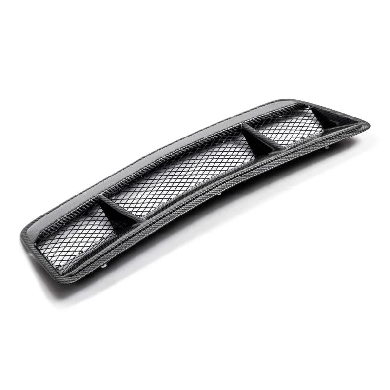 Anderson Composites 2024+ Ford Mustang Type SA Carbon Fiber Hood Vent - Side View