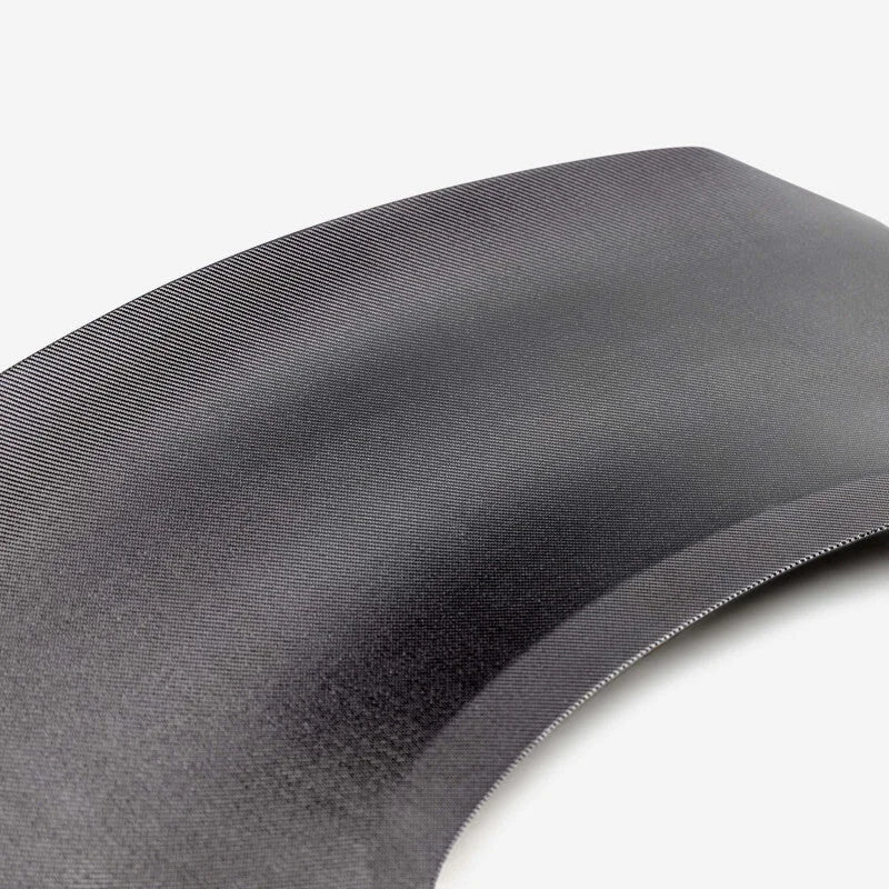 Anderson Composites 2024+ Ford Mustang Type-SA Carbon Fiber Double Sided 1-Piece Decklid - Side View