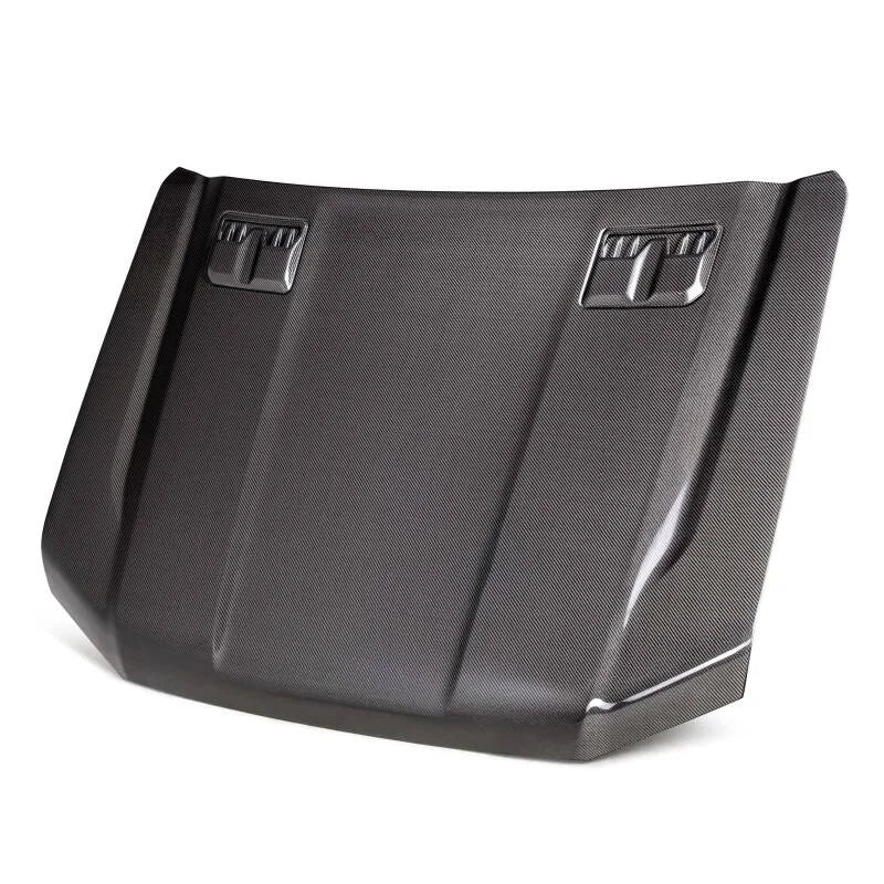 Anderson Composites 2024+ Ford Ranger Raptor Type-OE Carbon Fiber Hood - Back View