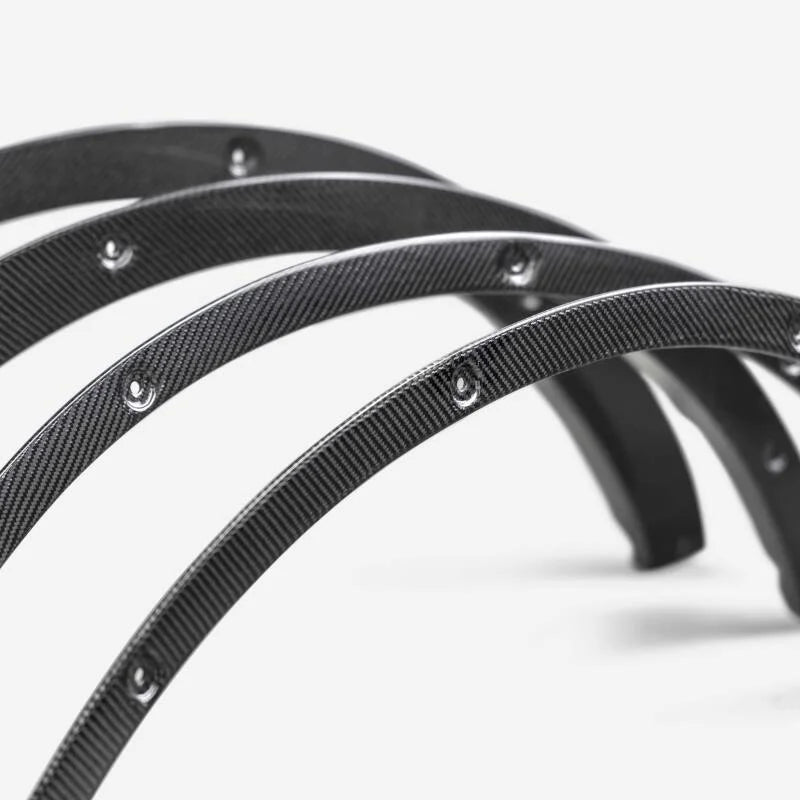 Anderson Composites 21-22 Ford Bronco 2 Door Carbon Fiber Fender Flare Delete Kit - Back View