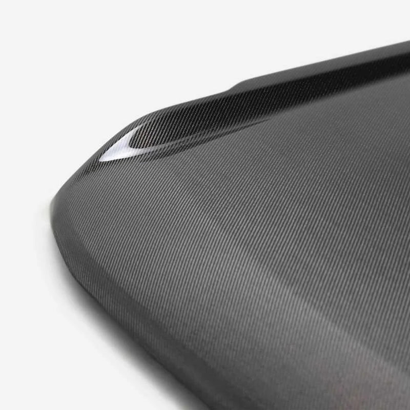 Anderson Composites 21-22 Ford Bronco 2DR/4DR Type-OE Carbon Fiber Hood - Back View