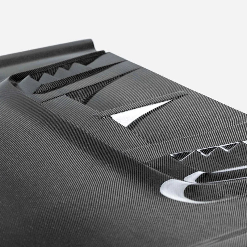 Anderson Composites 21-22 Ford Bronco 2DR/4DR Type-RT Carbon Fiber Hood - Side View