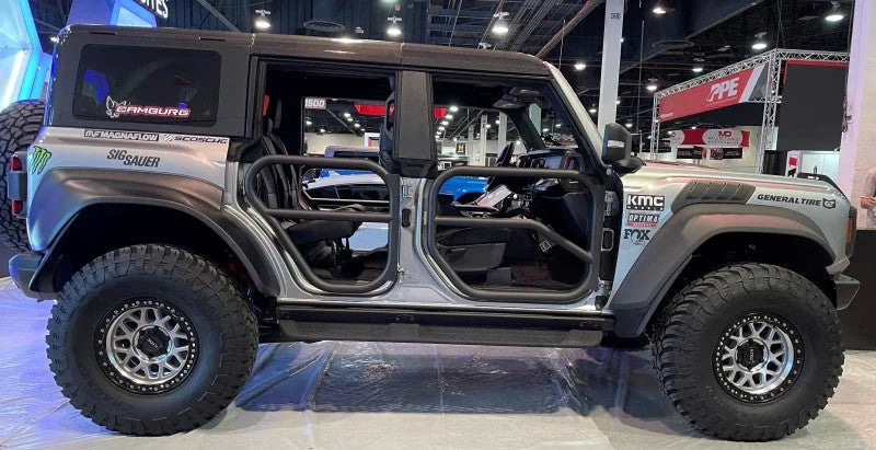 Anderson Composites 21-22 Ford Bronco 4DR Carbon Fiber Tube Doors - Front & Rear- Off Road - Additional View 14