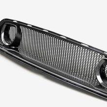 Load image into Gallery viewer, Anderson Composites 21-22 Ford Mustang Mach 1 CF Upper Grille - Back View