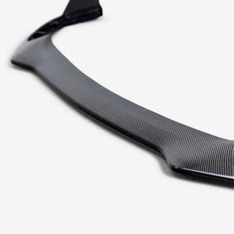 Anderson Composites 21-22 Ford Mustang Mach 1 Type-OE Carbon Fiber Front Chin Spoiler - Side View