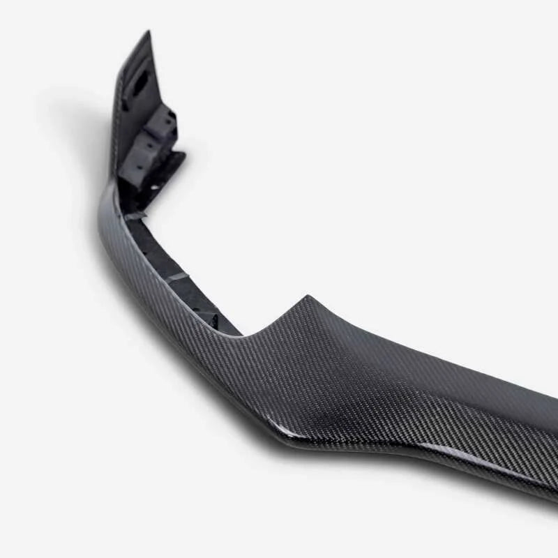 Anderson Composites 21-22 Ford Mustang Mach 1 Type-OE Carbon Fiber Front Chin Spoiler - Installation View