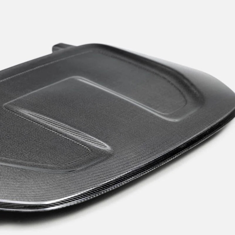 Anderson Composites 21-22 Ram TRX Carbon Fiber Engine Cover - Side View