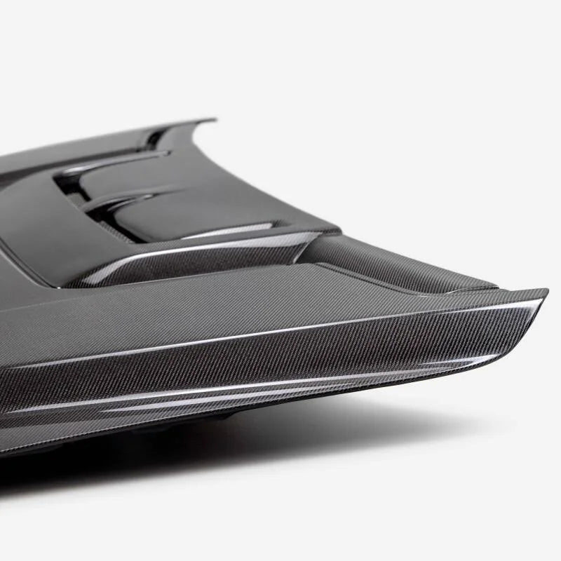 Anderson Composites 21-24 Ford Raptor Type-OE Carbon Fiber Hood - Side View