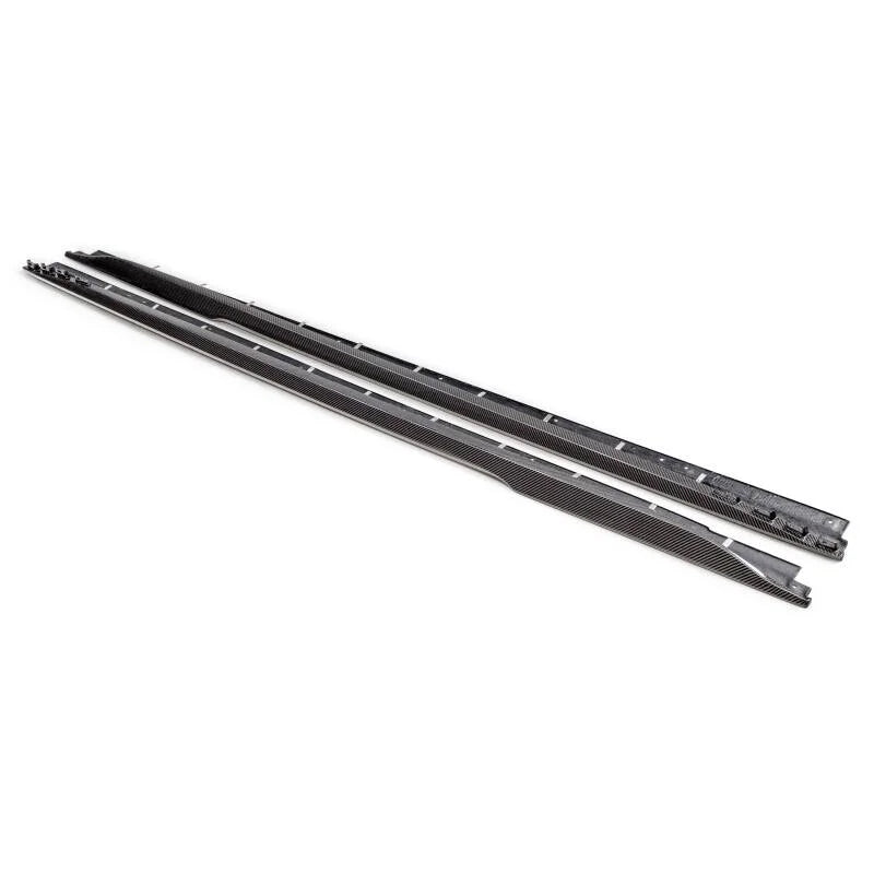 Anderson Composites 22-23 Cadillac CT5 Blackwing Type-ST Carbon Fiber Rocker Panel Extensions - Side View