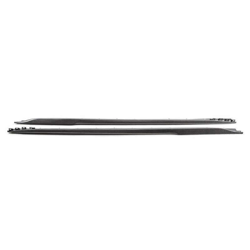 Anderson Composites 22-23 Cadillac CT5 Blackwing Type-ST Carbon Fiber Rocker Panel Extensions - Back View