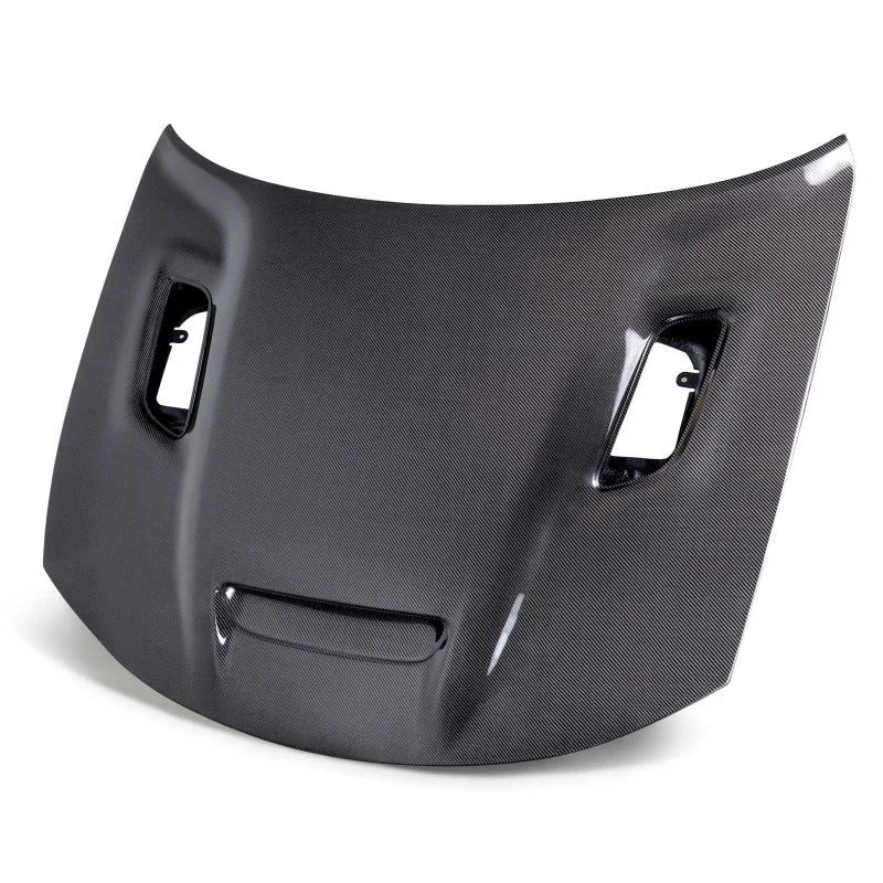 Anderson Composites 22-23 Dodge Charger Hellcat Jail Break Carbon Fiber Hood - Type JB - Main Product View