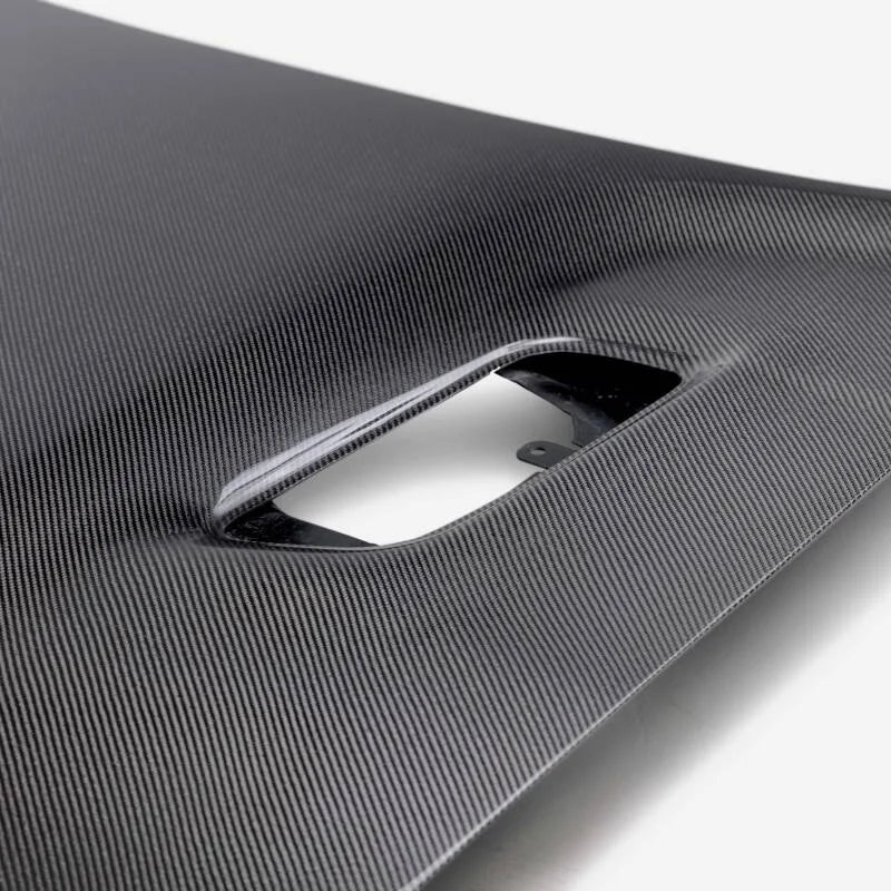 Anderson Composites 22-23 Dodge Charger Hellcat Jail Break Carbon Fiber Hood - Type JB - Side View