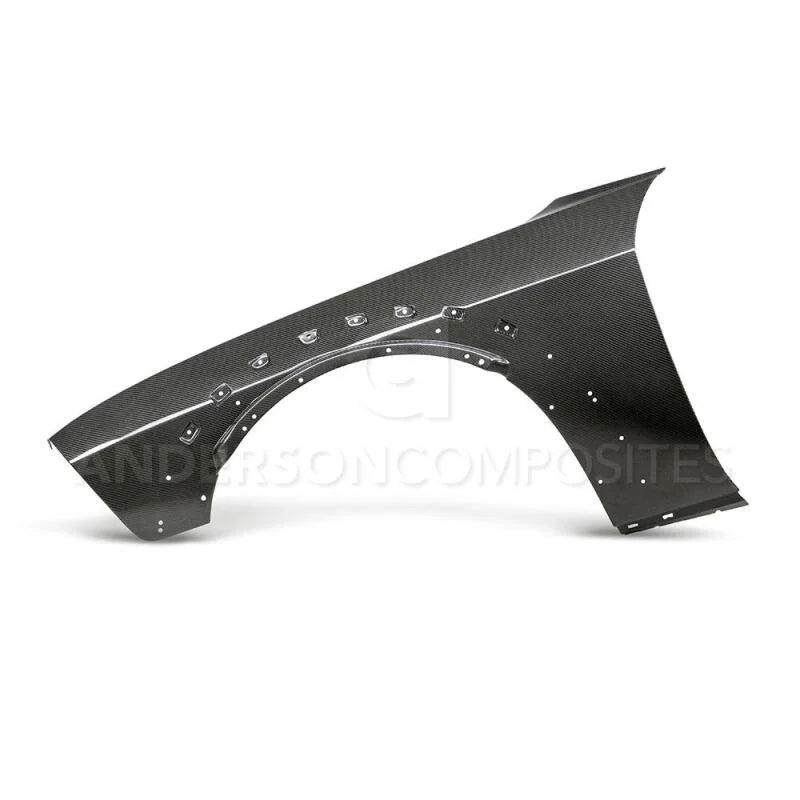 Anderson Composites Carbon Fiber Front Fenders (Pair) fits 2018-2022 Dodge Challenger / Dodge Demon - Main Product View