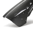 Load image into Gallery viewer, Anderson Composites Carbon Fiber Front Fenders (Pair) fits 2018-2022 Dodge Challenger / Dodge Demon - Side View