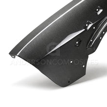 Load image into Gallery viewer, Anderson Composites Carbon Fiber Front Fenders (Pair) fits 2018-2022 Dodge Challenger / Dodge Demon - Side View