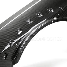 Load image into Gallery viewer, Anderson Composites Carbon Fiber Front Fenders (Pair) fits 2018-2022 Dodge Challenger / Dodge Demon - Installation View