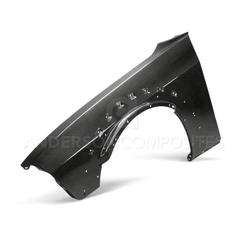 Anderson Composites Carbon Fiber Front Fenders (Pair) fits 2018-2022 Dodge Challenger / Dodge Demon - Additional View 6