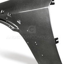 Load image into Gallery viewer, Anderson Composites Carbon Fiber Front Fenders (Pair) fits 2018-2022 Dodge Challenger / Dodge Demon - Additional View 7