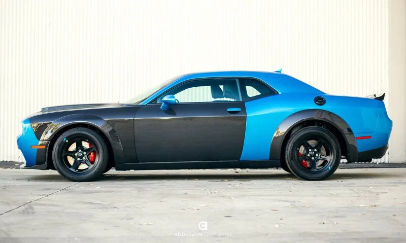 Anderson Composites Doors (Pair) fits 2015-2022 Dodge Challenger - Installation View