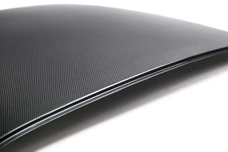 Anderson Composites Dry Carbon Roof Replacement (Full Replacement) fits 2008-2022 Dodge Challenger - Installation View