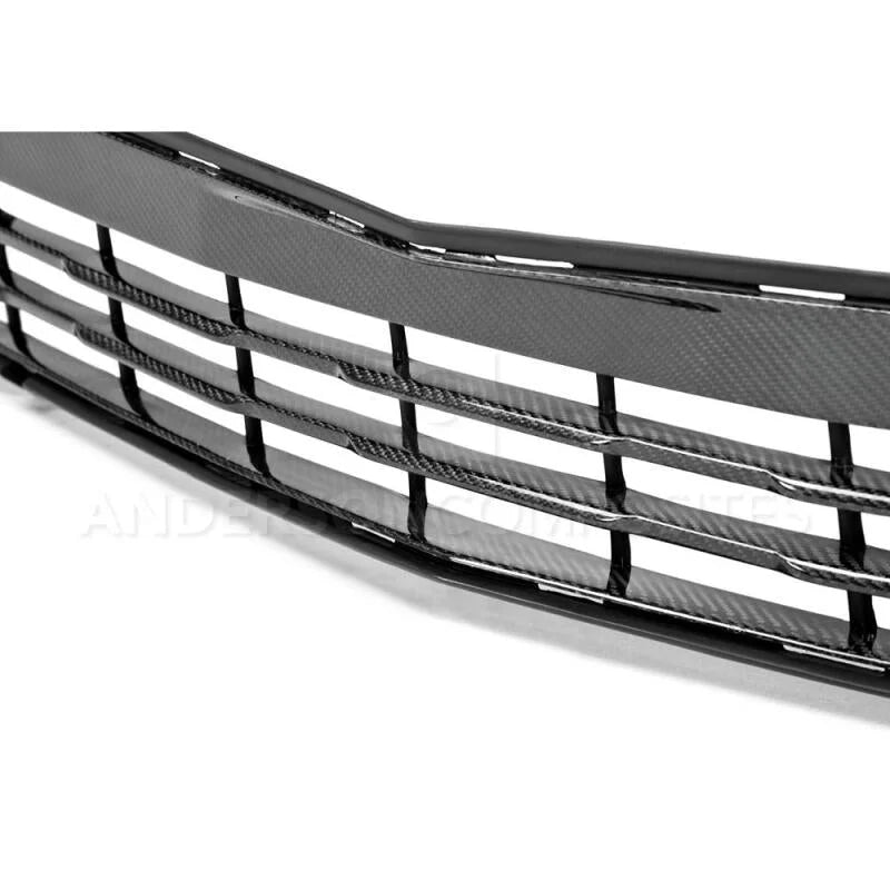 Anderson Composites Front Lower Grille fits 2014-2015 Chevrolet Camaro SS / 1LE / Z28 - Additional View 5