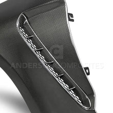 Load image into Gallery viewer, Anderson Composites GT350 Style Carbon Fiber Fenders (Pair) fits 2018-2020 Ford Mustang EcoBoost / 2018-2022 Ford Mustang GT