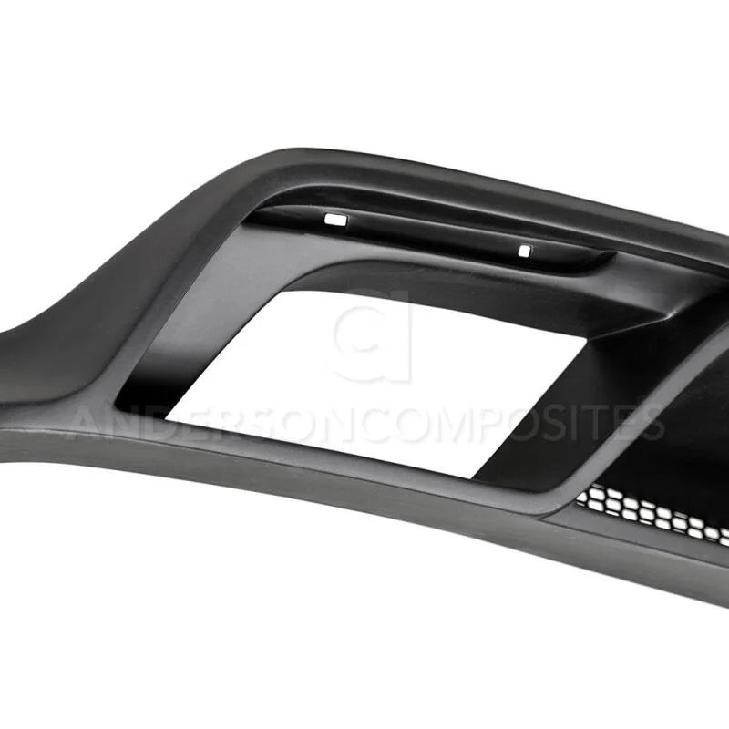Anderson Composites R-Style Rear Valance (for Quad Tip Exhaust) fits 2015-2017 Ford Mustang ECOBOOST / 2015 Ford Mustang G...