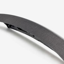 Load image into Gallery viewer, Anderson Composites Type-AC Carbon Fiber Rear Spoiler Module W/ Spoiler Holes fits 2024 Ford Mustang - Side View
