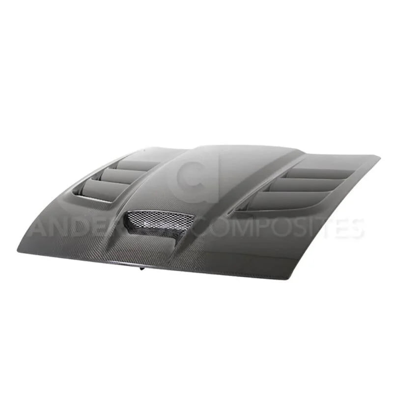 Anderson Composites Type-ACR Hood fits 2003-2009 Dodge Viper / 2003-2006 / 2008-2009 Dodge Viper SRT-10 - Side View