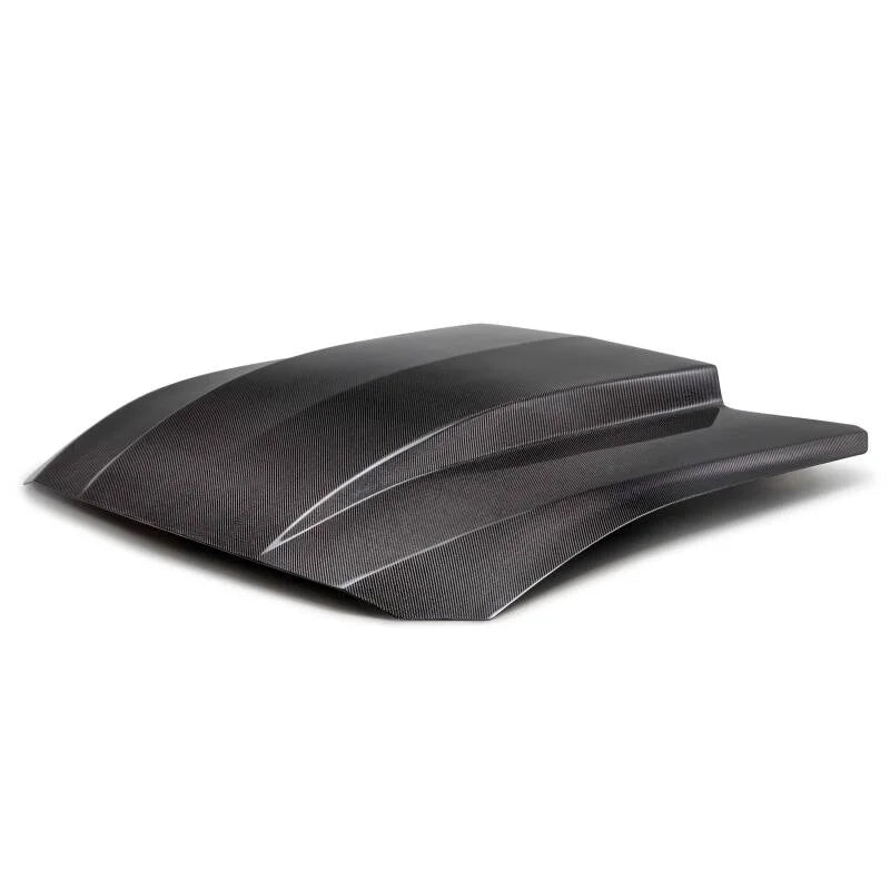 Anderson Composites Type-CJ Double-Sided Carbon Fiber Cowl Hood fits 2024 Ford Mustang - Additional View 5