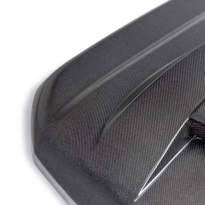 Anderson Composites Type-CP Carbon Fiber Hood fits 2020-2024 Chevy Silverado - Main Product View