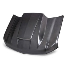 Load image into Gallery viewer, Anderson Composites Type-CP Carbon Fiber Hood fits 2020-2024 Chevy Silverado - Side View