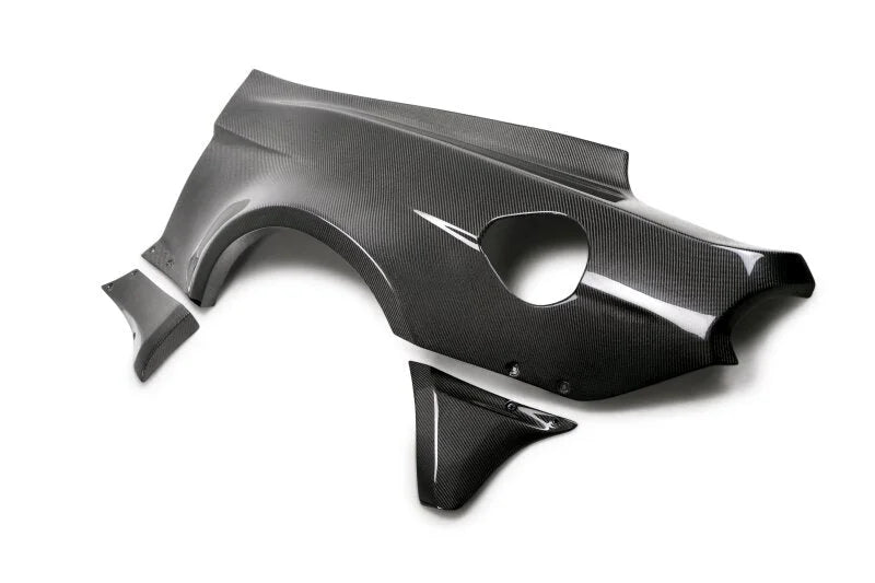 Anderson Composites Type-JTP Fender Flares (10 Piece Set) fits 2018-2022 Ford Mustang - Main Product View
