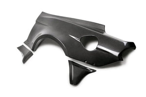 Anderson Composites Type-JTP Fender Flares (10 Piece Set) fits 2018-2022 Ford Mustang - Main Product View