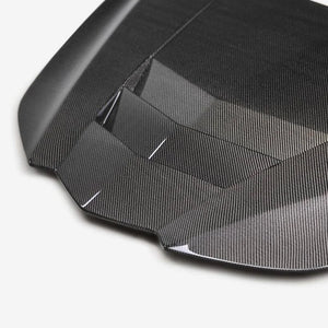 Anderson Composites Type-LT double-sided carbon hood fits 2020 Chevrolet C8 - Main Product View