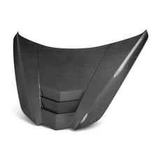 Load image into Gallery viewer, Anderson Composites Type-LT double-sided carbon hood fits 2020 Chevrolet C8 - Back View