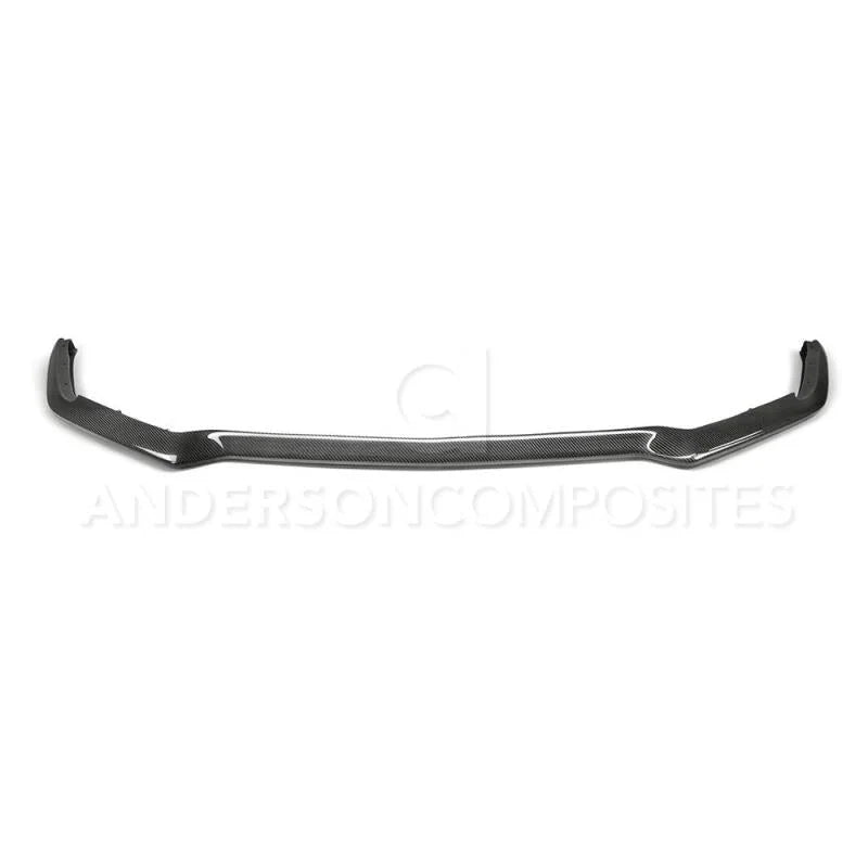 Anderson Composites Type-OE Carbon Fiber Front Chin Splitter fits 2018-2022 Ford Mustang - Main Product View